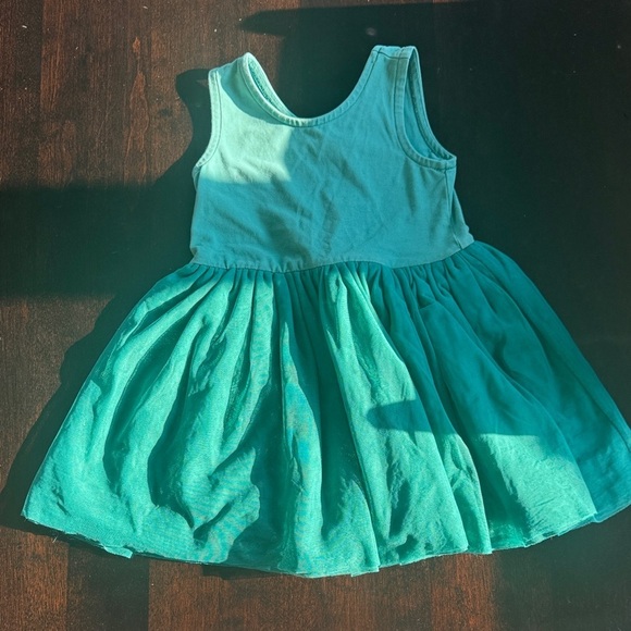 Hanna Andersson Other - Hanna Andersson Green Sleeveless Kids Dress